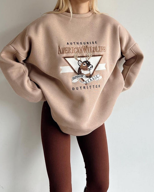 American Wildlife Sweater