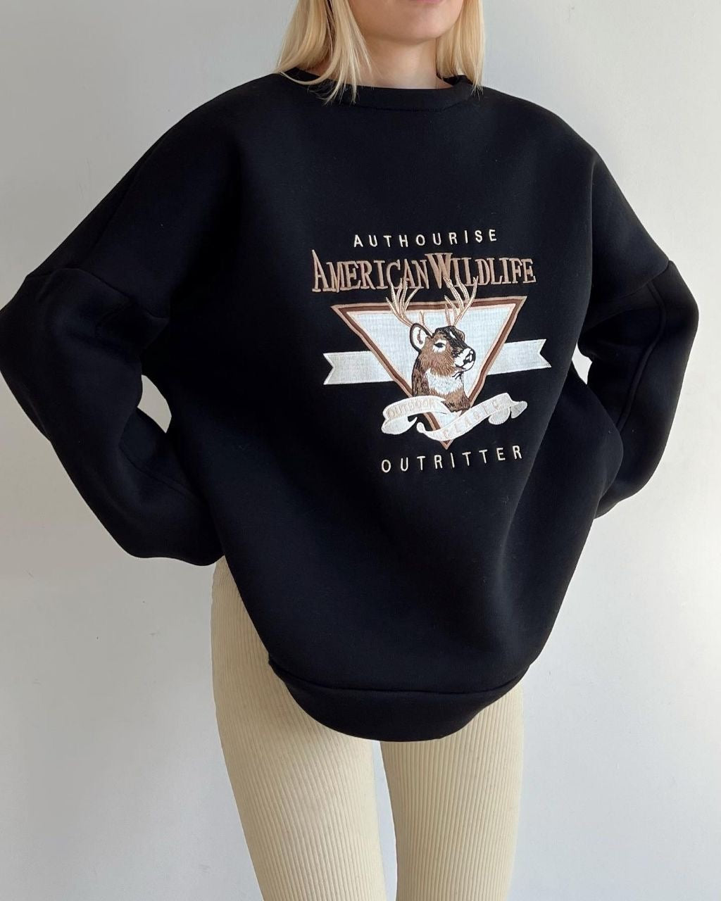 American Wildlife Sweater